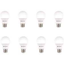 Ecosmart Part B7a19a60wul18 Ecosmart 60 Watt Equivalent A19 Non Dimmable Led Light Bulb Soft White 8 Pack Led Light Bulbs Home Depot Pro
