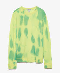 Blotch Neon Boyfriend Knit Sweater