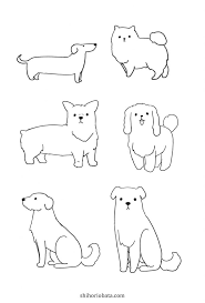 how to draw a dog easy step by step
