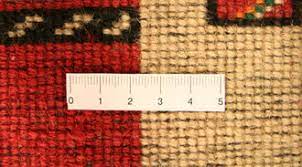 knot density in carpets carpet