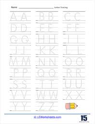 letter tracing worksheets 15