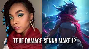 true damage senna makeup you