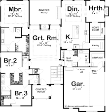 1 story cote house plan matthews
