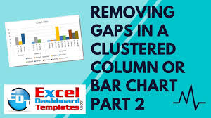 Removing Gaps In An Excel Clustered Column Or Bar Chart Part 2