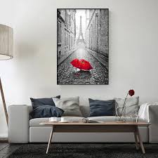 Red Wall Art Poster