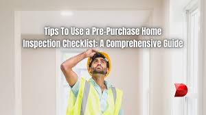 prepurchase home inspection checklist