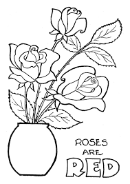 Now, choose your favorite printable coloring pages and let the fun begin. Coloring Pages Of Roses Language En Free Printable Roses Coloring Pages For Kids Mau Kemana