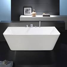 Ist ihr badezimmer groß genug? Freistehende Badewanne Acryl Venezia Weiss 170x80cm Wannenarmatur Wahlbar