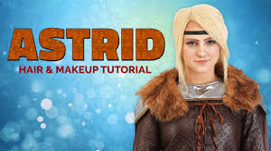 astrid hair and makeup tutorial