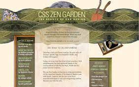 a 6 css zen garden project learn
