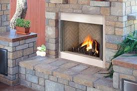 outdoor gas fireplace outdoor propane