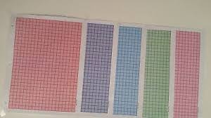 Joma Graph Paper 2mm Grid Sheets 50pages A4 8 5 X 11 Red 1 Pt