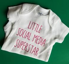 Little Social Media Superstar Funny Baby Social Media Baby Clothes Pregnancy Gift Social Media Baby Gender Neutral Baby Clothes