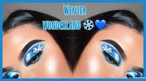 winter wonderland makeup look