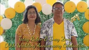 tatay ruben inay zony 50th wedding