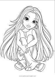 Free printable ever after high coloring pages duchess swan. Moxie Girlz Coloring Home
