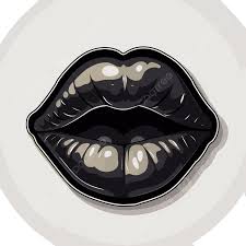 black lips png vector psd and