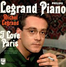 Michel Legrand Legrand Piano UK Promo vinyl LP album (LP record) (476734)