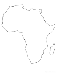 Blank africa map stock illustration k7084215 fotosearch, blank map of central africa jackenjuul, clip art africa map b w blank i abcteach com abcteach, 42 complete 55 distinct blank street map. Africa Enchantedlearning Com