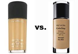 foundation mac vs revlon makeup geek