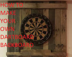 Diy Dart Board Backboard