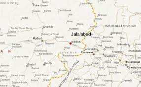 Surrounding cities of jalālābād shown on map, and the. Jalalabad Afghanistan Map Page 7 Line 17qq Com