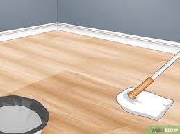 how to strip and wax a floor with