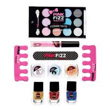 pink fizz little bow chic makeup set