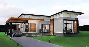 Modern House Plan With Wide Frontage