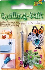 Quilling ist eine basteltechnik, die zum papierbasteln gehört. Folia 1283 Quillingstift Extra Lang Fur Besonders Breite Quillingstreifen Amazon De Alle Produkte