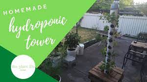 homemade hydroponic tower