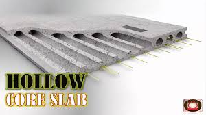 connector hollow core slab on steel