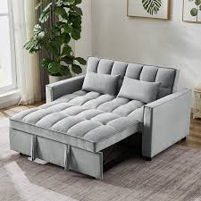 pull out loveseat sofa bed modern