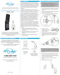 skylink kn 1 universal garage door