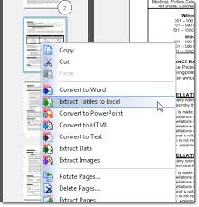 Extracting Pdf Tables To Excel Pdf To Word Pdf Converter