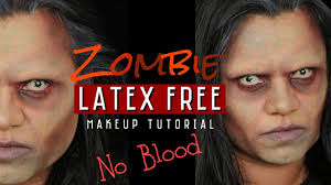 zombie makeup tutorial no prosthetics