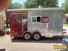 used barbecue food trailers