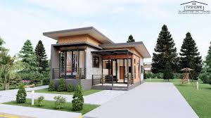 High Ceiling Modern House Design With