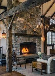 Top 70 Best Stone Fireplace Design