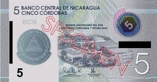 Billete de 5 córdobas de Nicaragua 2020 - Iberoamerican Auctions