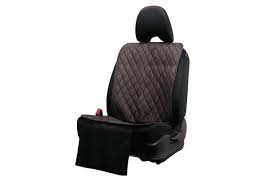 Diamond Seat Protector Brown Snap