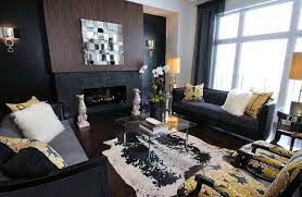 black and gold living room decor ideas