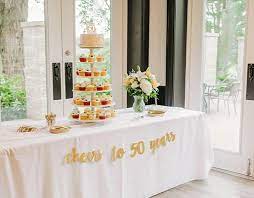 50th anniversary party ideas