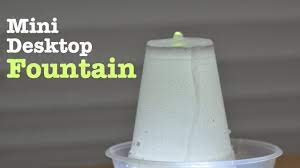 how to make a mini fountain very easy