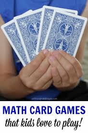 simple math card games for kids
