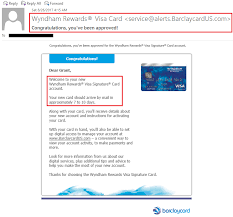 As with every major card issuer, it features some credit cards that offer exceptional value and others that are. Barclays Wyndham Credit Card Application Approval Email Travel With Grant