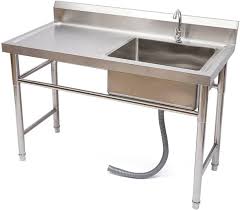 commercial kitchen prep table utility