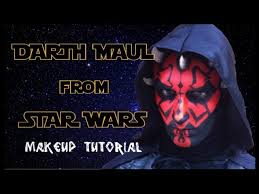 halloween makeup tutorial darth maul