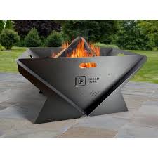 The Anvil Collapsible Fire Pit By Urban Fire Carbon Edition