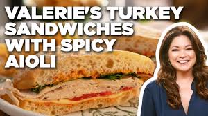 turkey sandwiches with y aioli